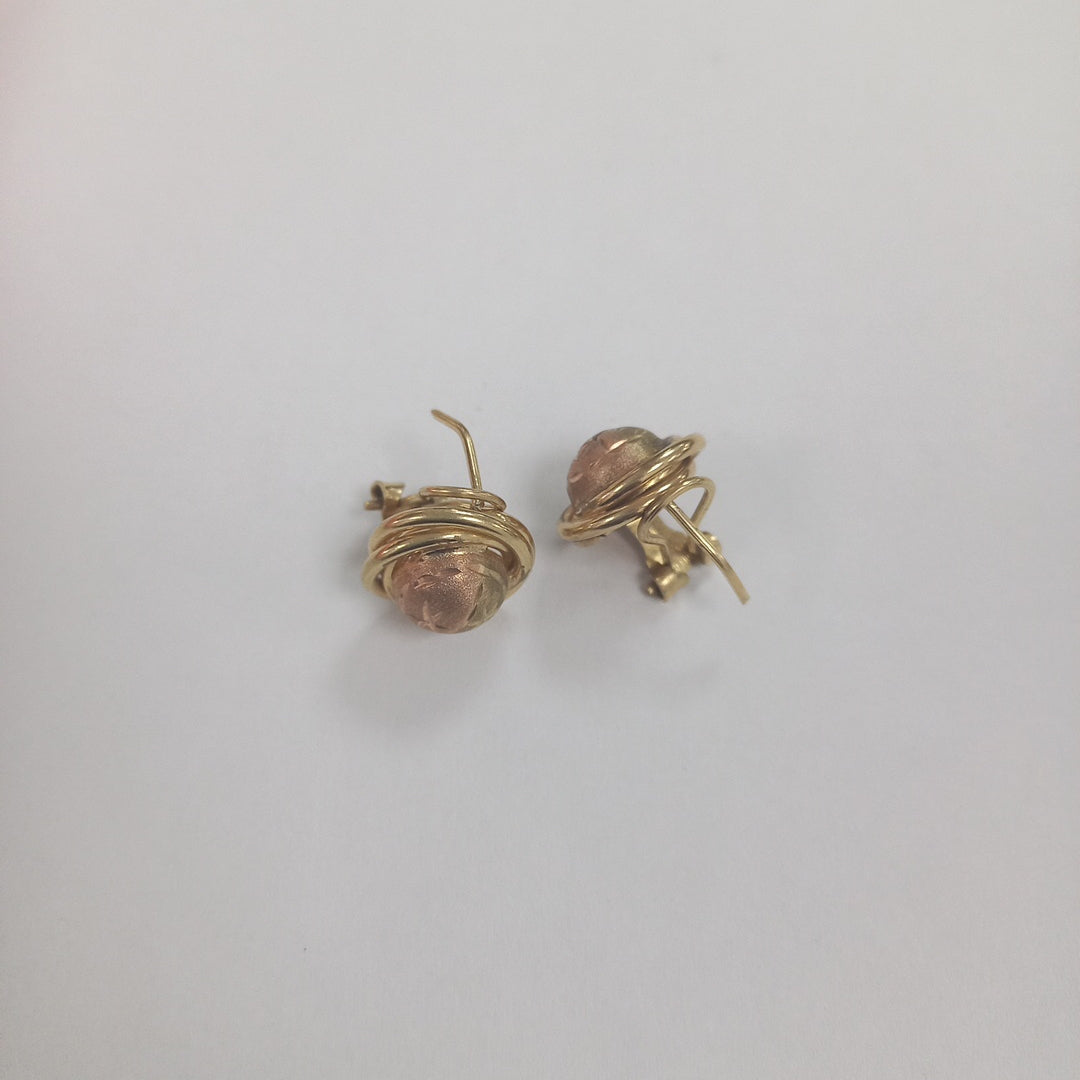 ARETES PAR ORO 10 K 4.4 GRMS (SEMINUEVO)