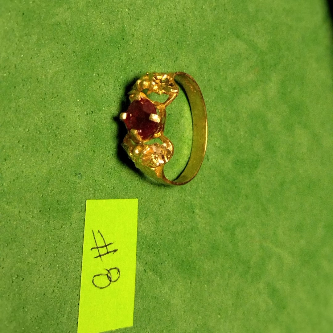 ANILLO ORO 10 K 2.2 GRMS (SEMINUEVO)