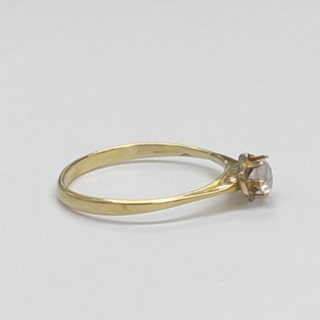 SOLITARIO ORO 14 K 1.3 GRMS (SEMINUEVO)