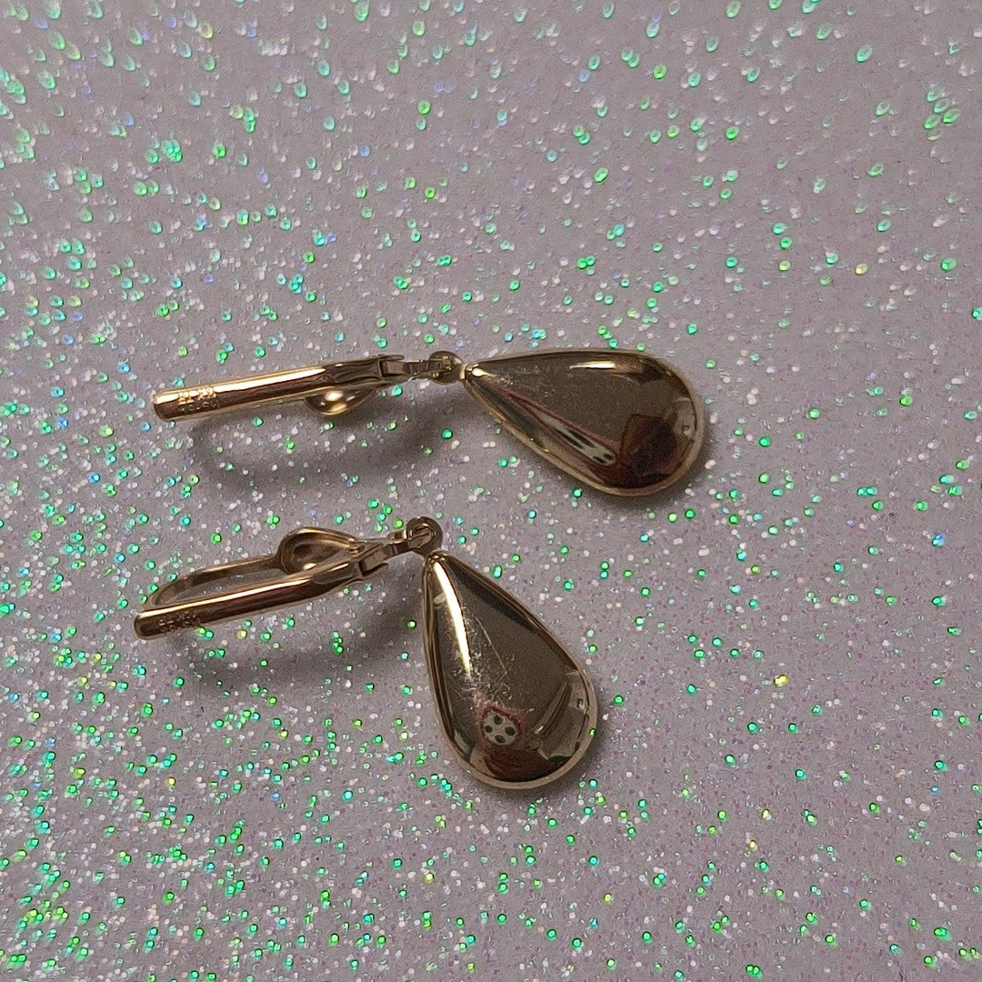 ARETES PAR ORO 14 K 2 GRMS (SEMINUEVO)