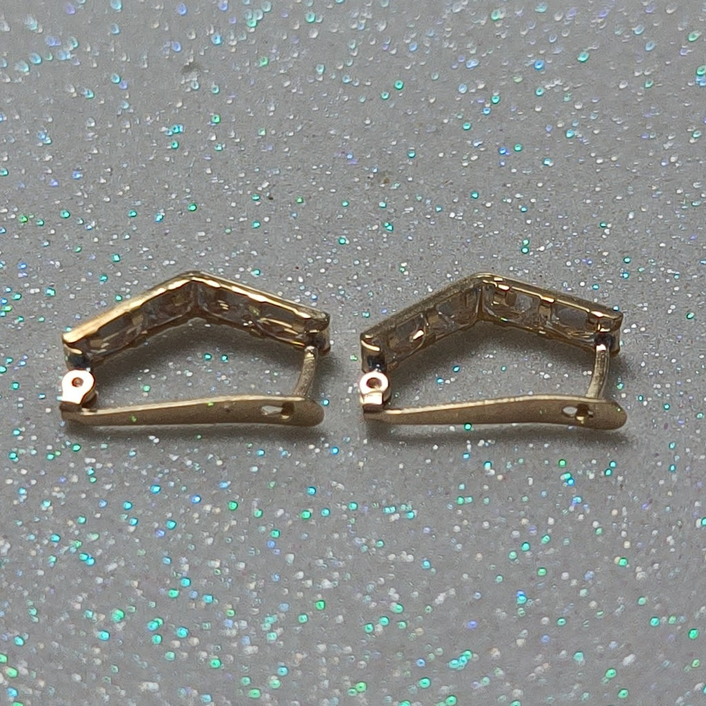 ARRACADAS PAR ORO 10 K 1,70 GRMS (SEMINUEVO)