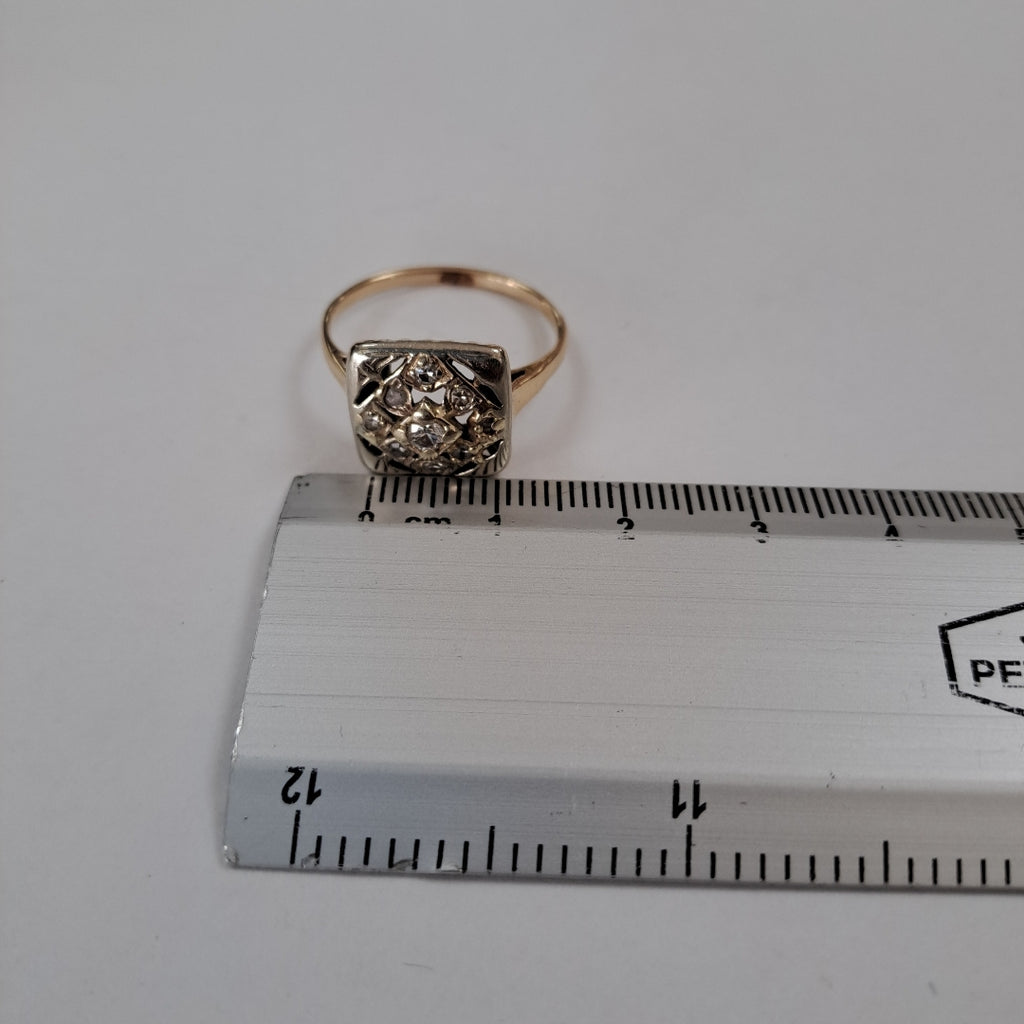 ANILLO ORO 14 K 3,10 GRMS (SEMINUEVO)