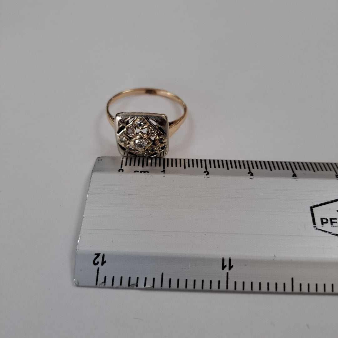 ANILLO ORO 14 K 3,10 GRMS (SEMINUEVO)
