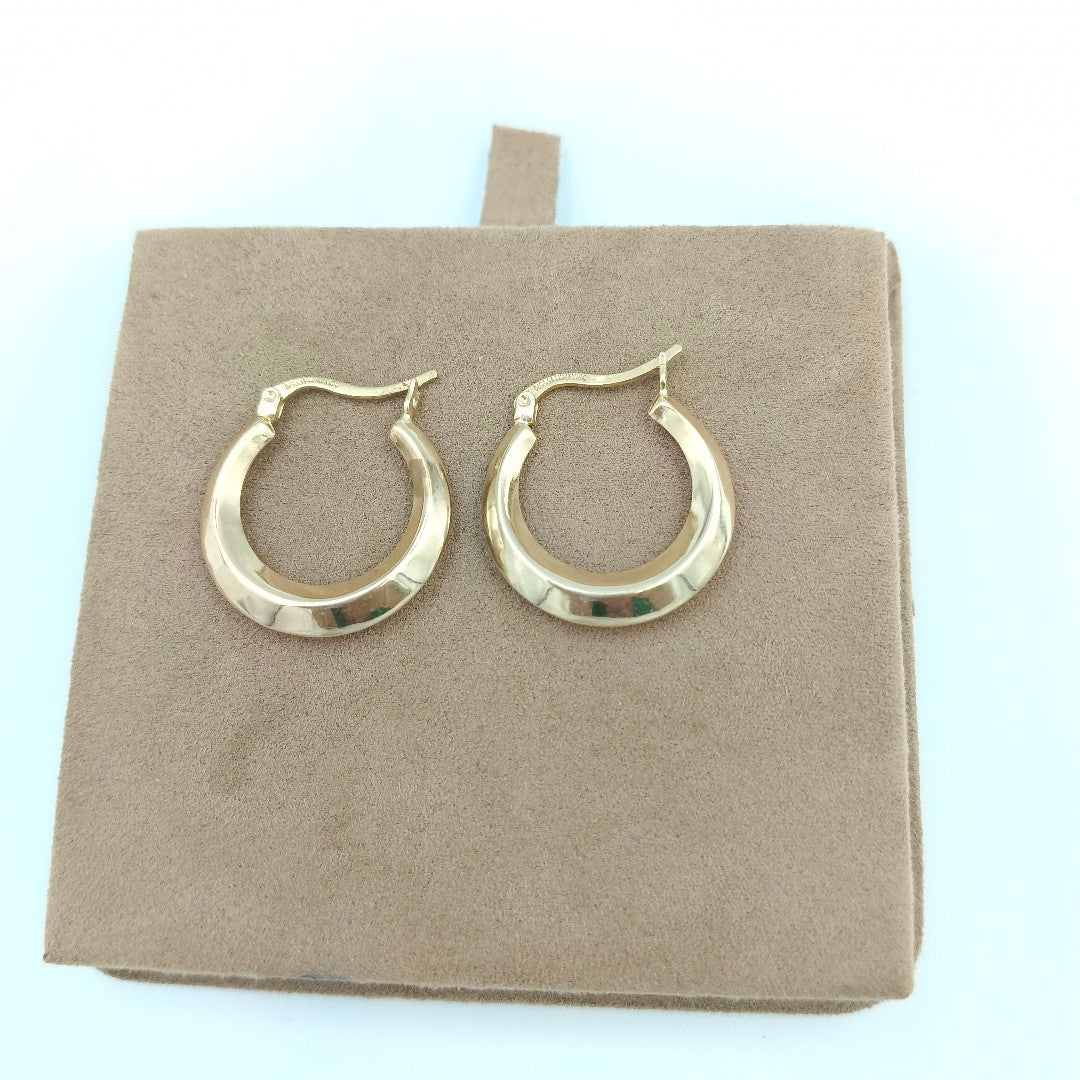 ARRACADAS PAR ORO 14 K 2.8 GRMS (SEMINUEVO)