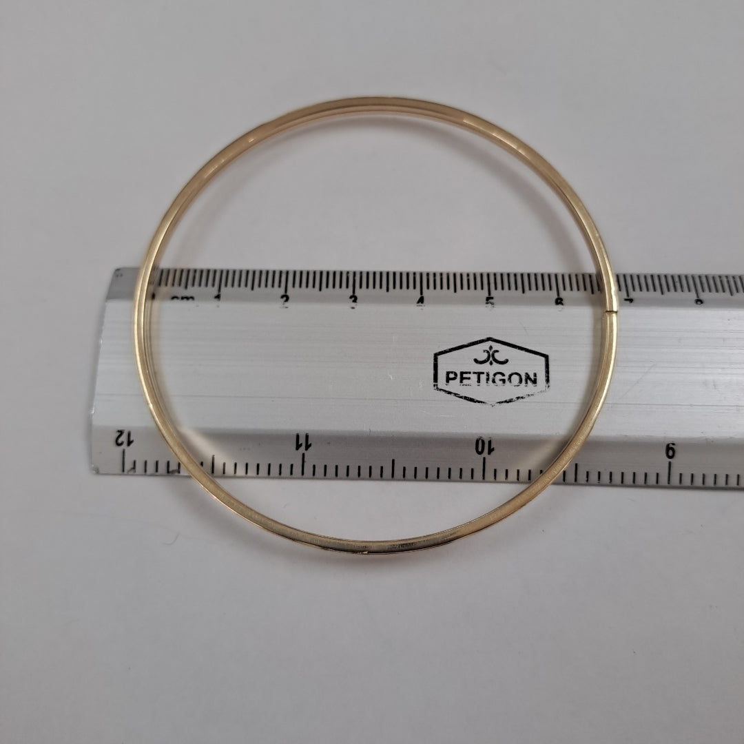 PULSERA RIGIDA ORO 10 K 4.3 GRMS (SEMINUEVO)
