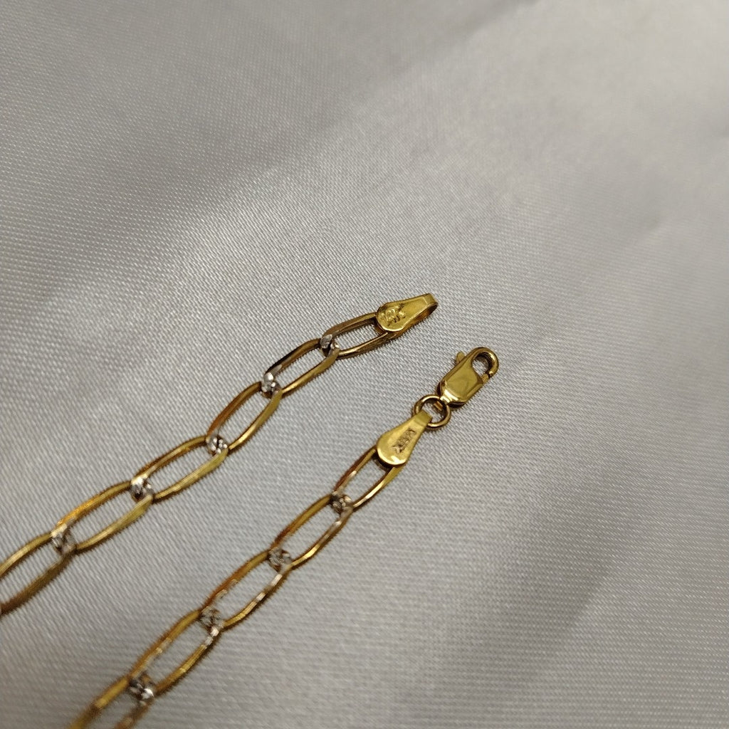 PULSERA TEJIDO ESLABONES 4G 18 CM (NUEVO)