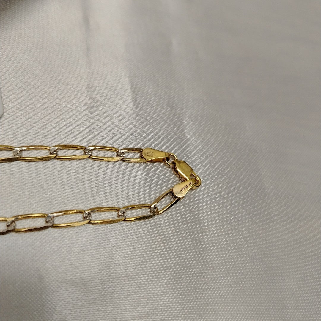 PULSERA TEJIDO ESLABONES 3.8G 18 CM (NUEVO)