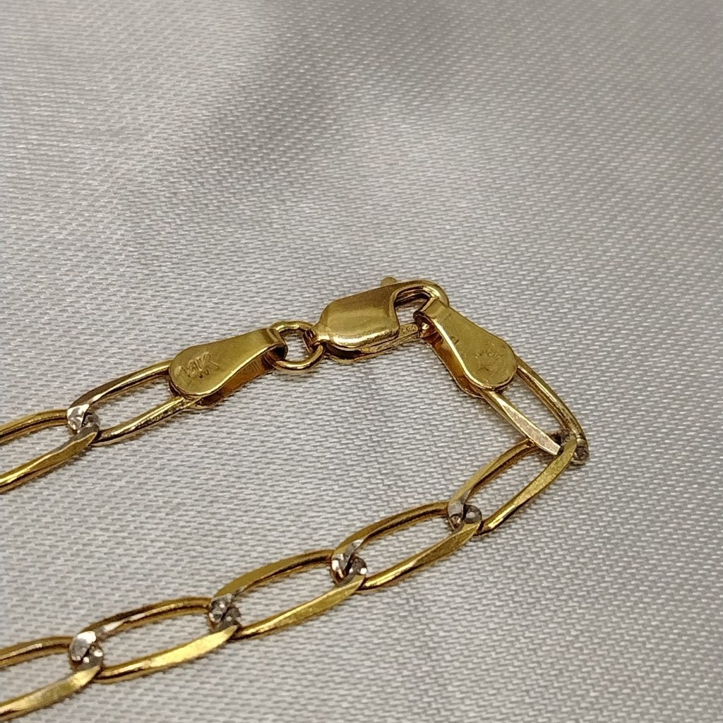 PULSERA TEJIDO ESLABONES 3.9G 18 CM (NUEVO)