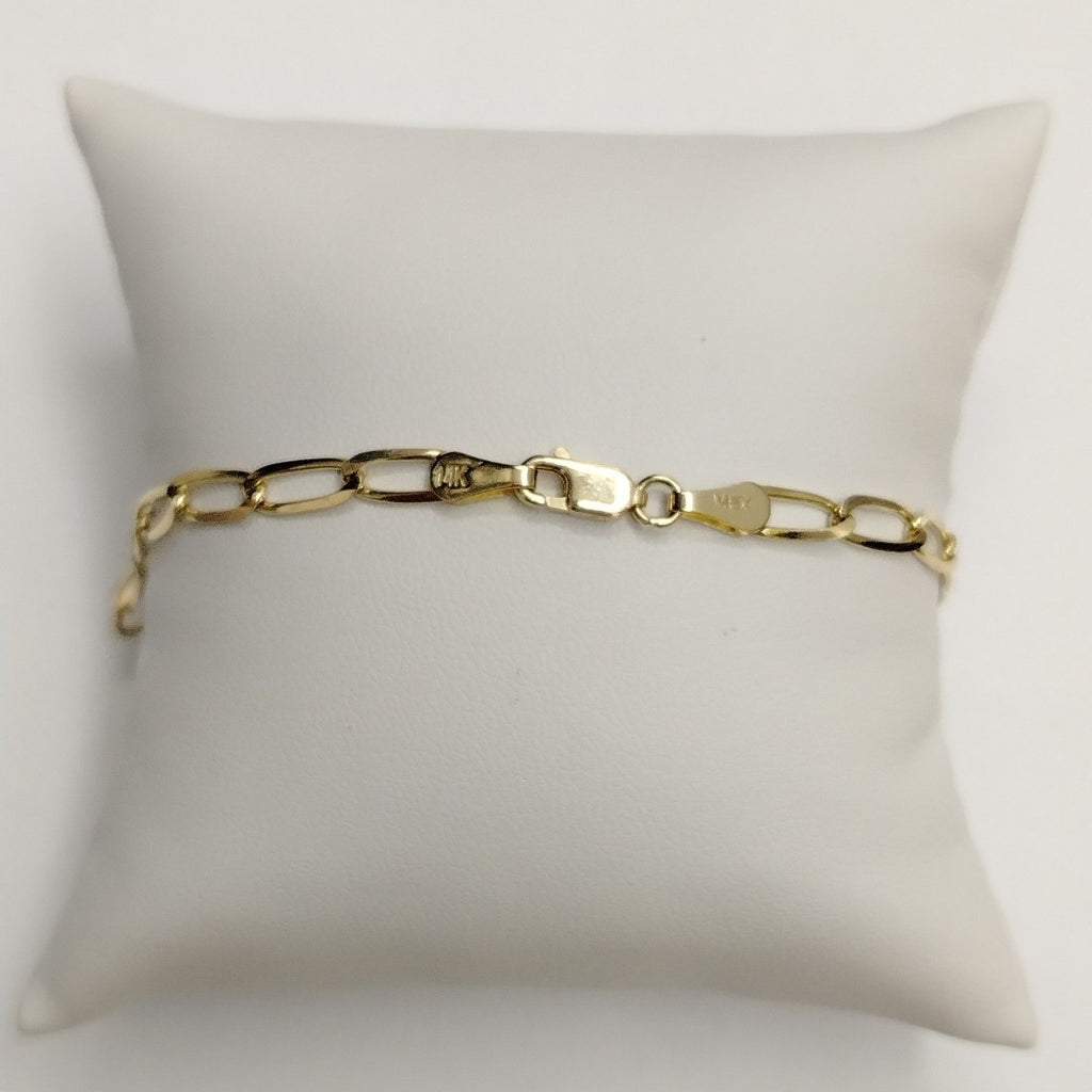 PULSERA TEJIDO ESLABONES 4.5G 21 CM (NUEVO)