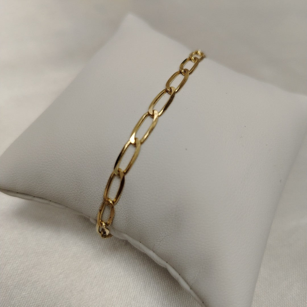 PULSERA TEJIDO ESLABONES 4.6G 21 CM (NUEVO)