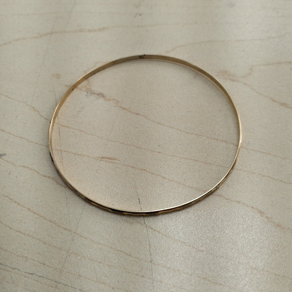 PULSERA RIGIDA ORO 14 K 3,40 GRMS (SEMINUEVO)