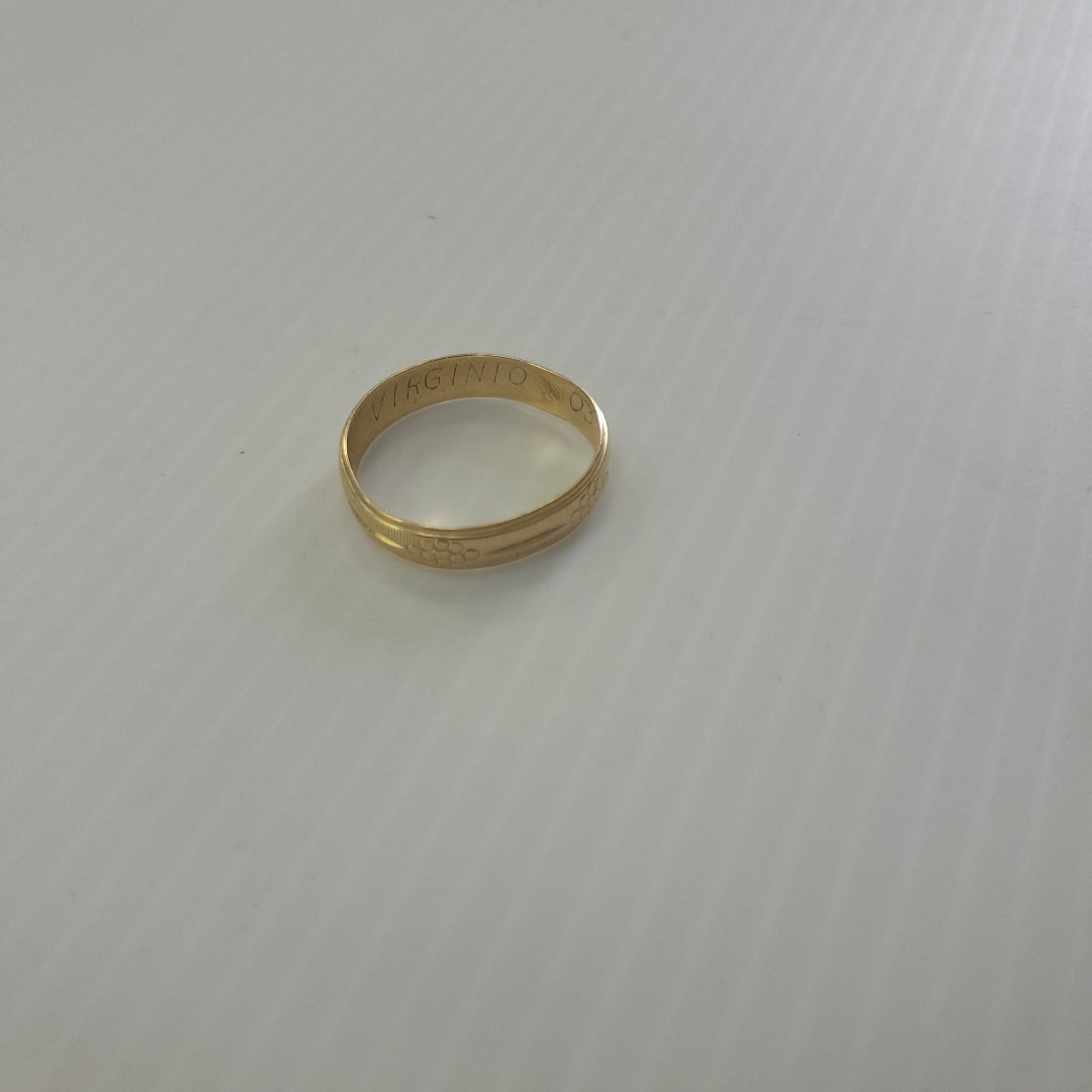 ARGOLLA ORO 10 K 1 GRMS (SEMINUEVO)
