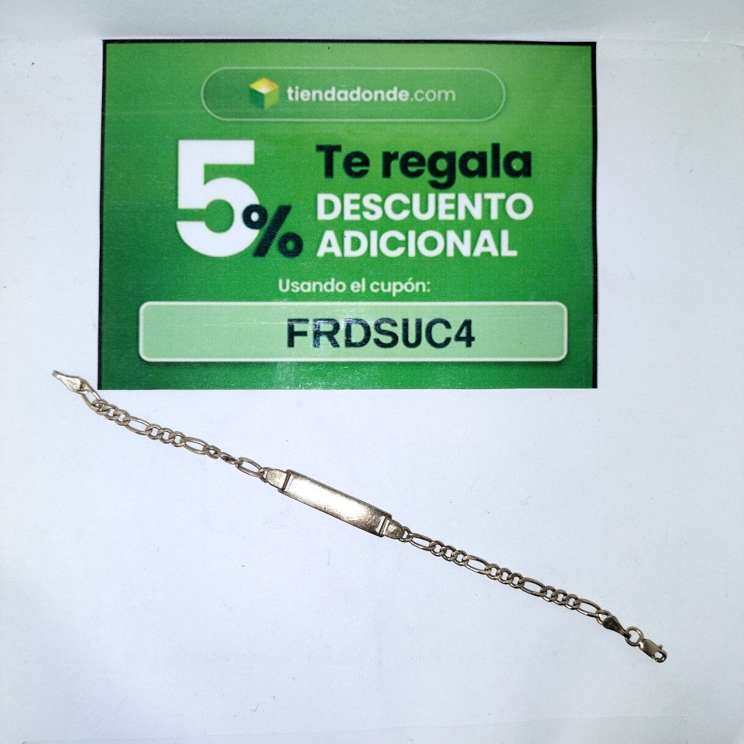 ESCLAVA ORO 10 K 2.8 GRMS (SEMINUEVO)