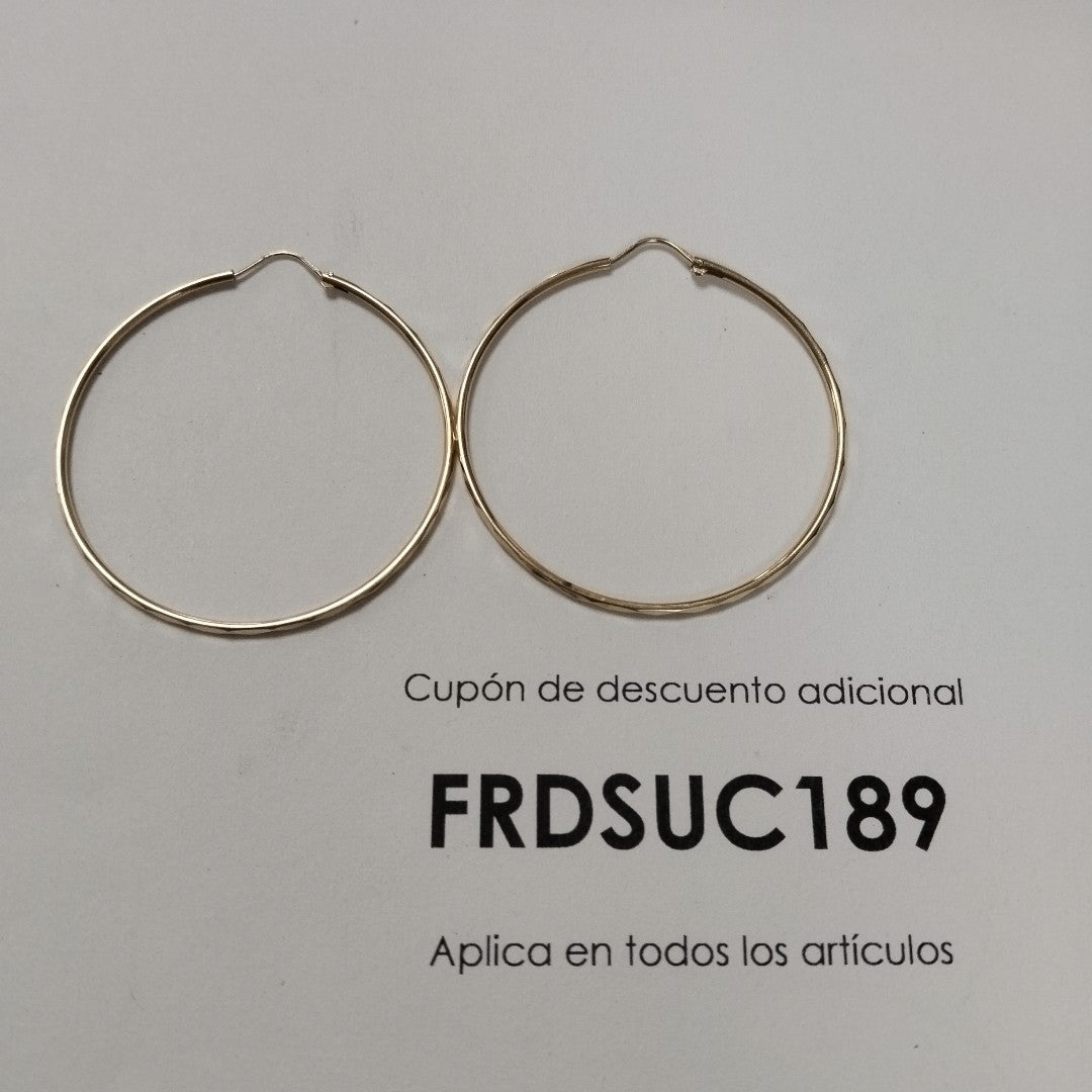 ARRACADAS PAR ORO 10 K 2.2 GRMS (SEMINUEVO)