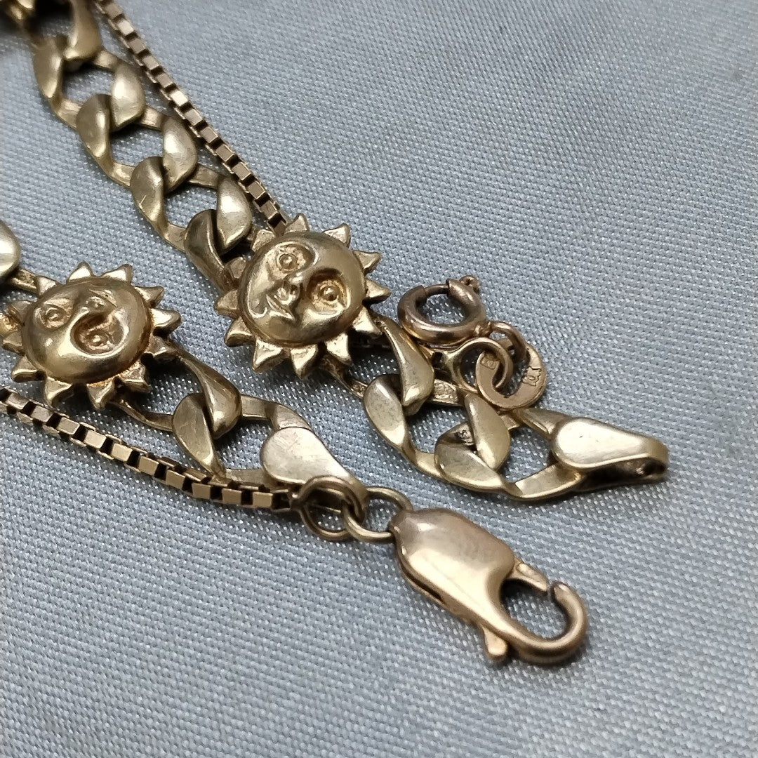 PULSERA ORO 14 K 8.4 GRMS (SEMINUEVO)