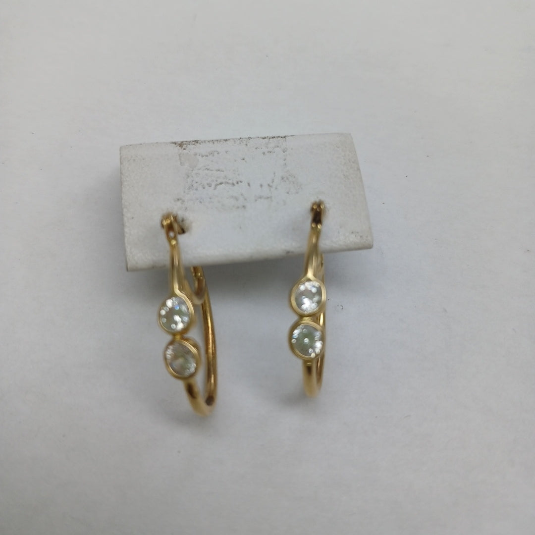 ARETES PAR ORO 14 K 2.4 GRMS (SEMINUEVO)