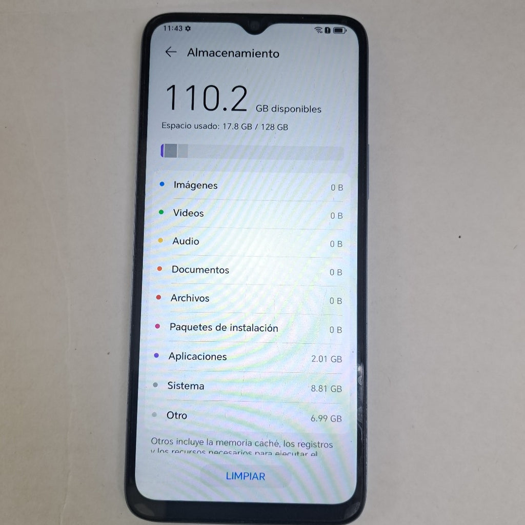 CELULAR HONOR X6A WDY-LX3 (2023) 128 GB 4 GB RAM (SEMINUEVO)