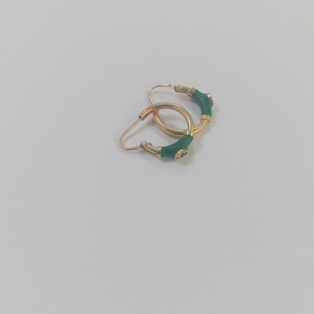 ARETES PAR ORO 14 K 1.7 GRMS (SEMINUEVO)