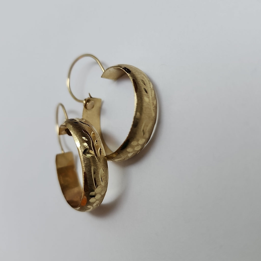 ARRACADAS PAR ORO 10 K 2.9 GRMS (SEMINUEVO)