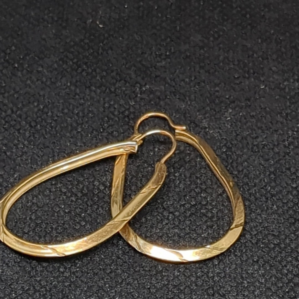 ARRACADAS PAR ORO 10 K 3,60 GRMS (SEMINUEVO)