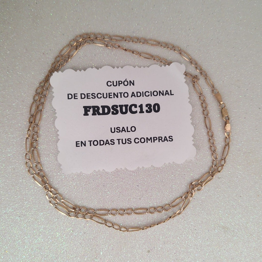 CADENA ORO 14 K 7.7 GRMS (SEMINUEVO)