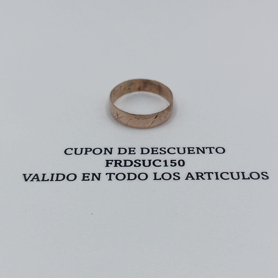 ANILLO ORO 10 K 0.8 GRMS (SEMINUEVO)