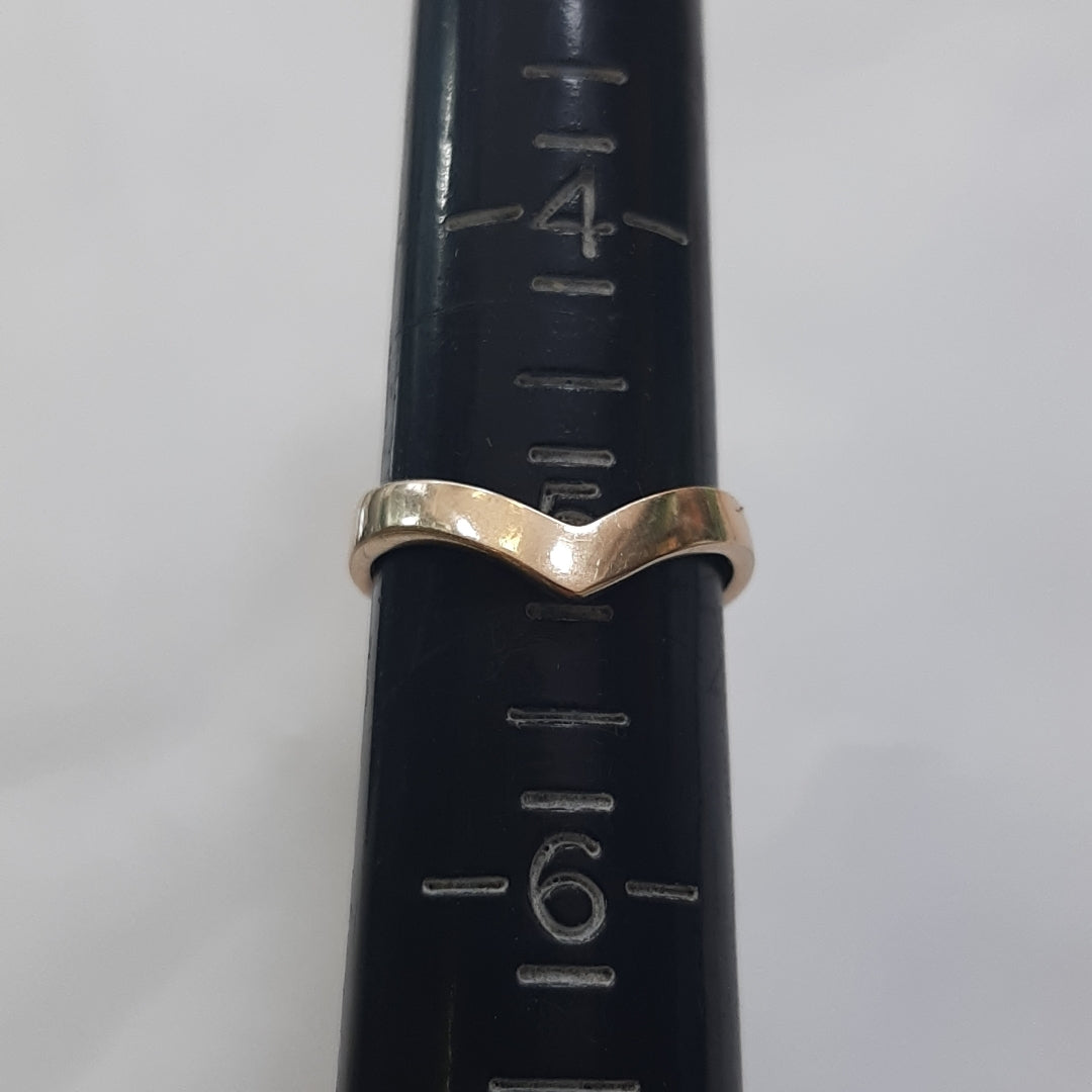 ANILLO ORO 14 K 2.3 GRMS (SEMINUEVO)