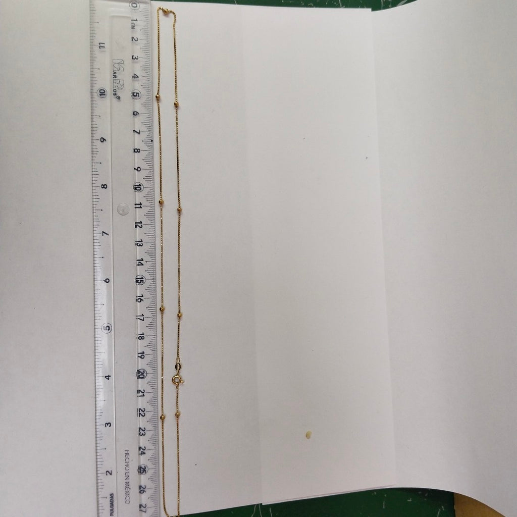 CADENA ORO 10 K 2,70 GRMS (SEMINUEVO)