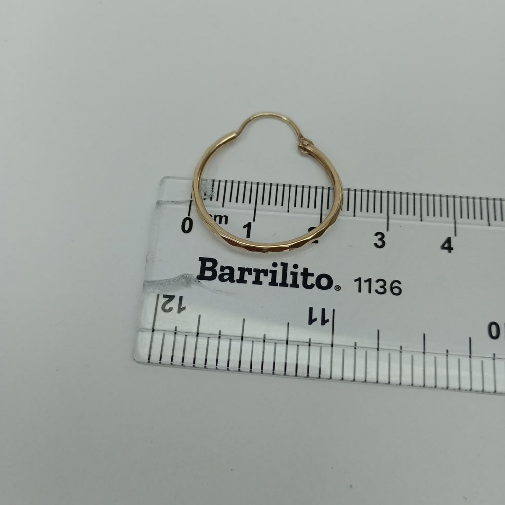 ARRACADAS PAR ORO 10 K 1,40 GRMS (SEMINUEVO)