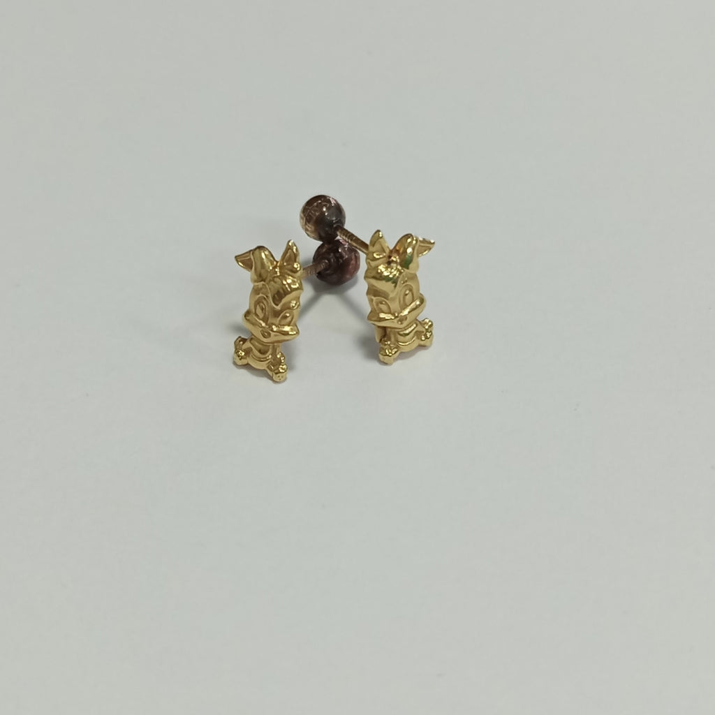 BROQUELES PAR ORO 10 K 0,60 GRMS (SEMINUEVO)