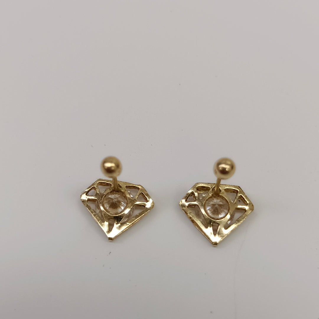 BROQUELES PAR ORO 10 K 0,50 GRMS (SEMINUEVO)