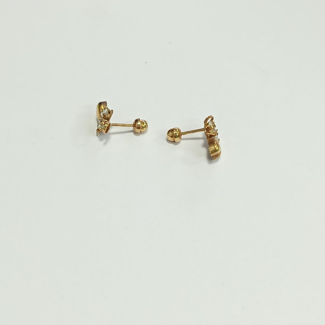 BROQUELES PAR ORO 10 K 0,60 GRMS (SEMINUEVO)