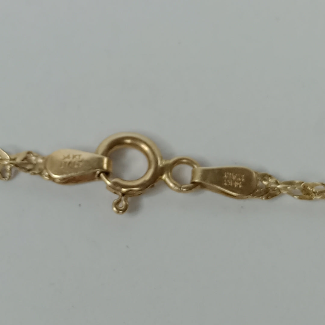 CADENA ORO 14 K 5 GRMS (SEMINUEVO)