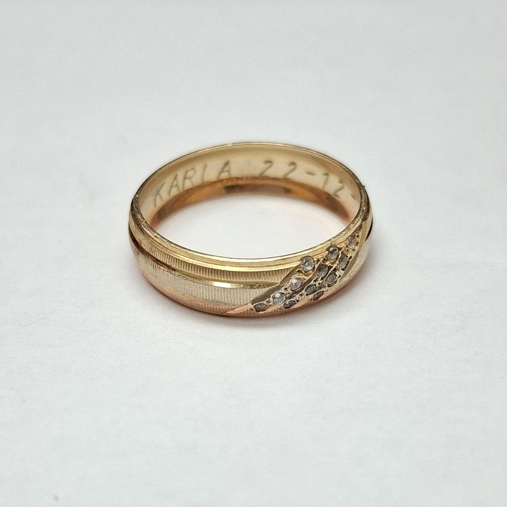 ARGOLLA ORO 14 K 2.5 GRMS (SEMINUEVO)