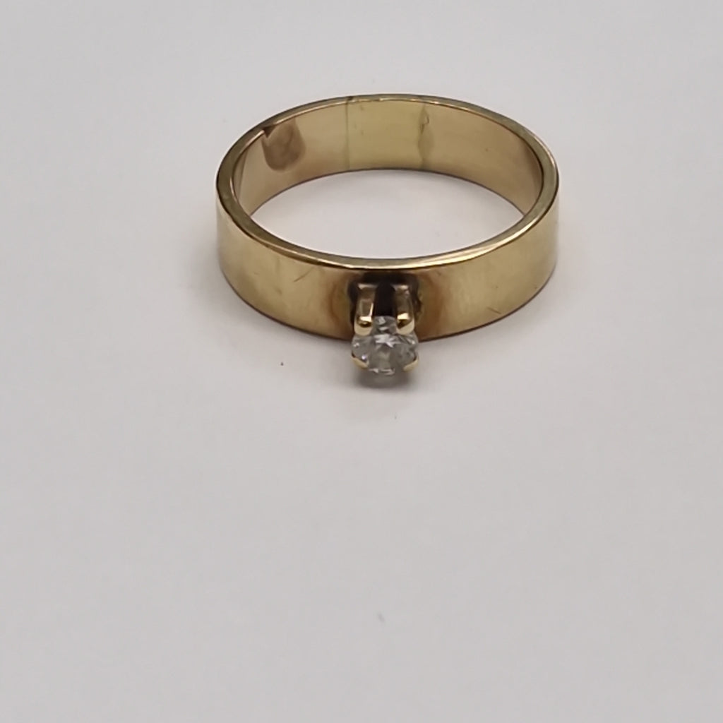 SOLITARIO ORO 14 K 4.2 GRMS (SEMINUEVO)