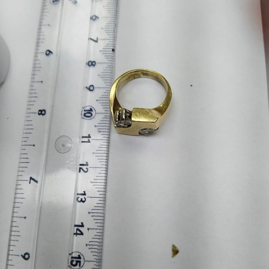 ANILLO ORO 14 K 11.9 GRMS (SEMINUEVO)