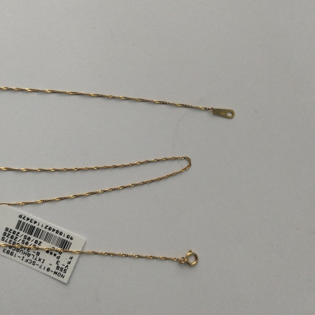 CADENA ORO 14 K 0.7 GRMS (SEMINUEVO)