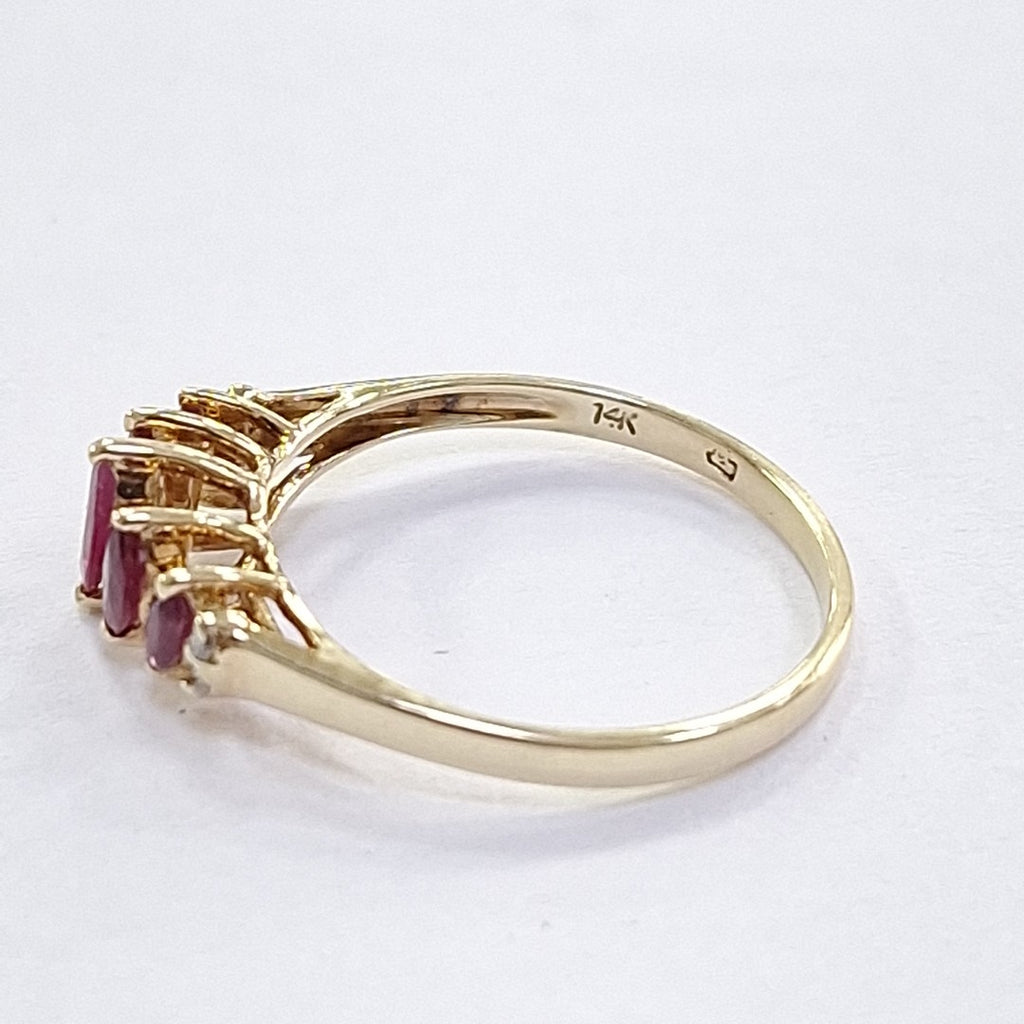 ANILLO ORO 14 K 1.7 GRMS (SEMINUEVO)
