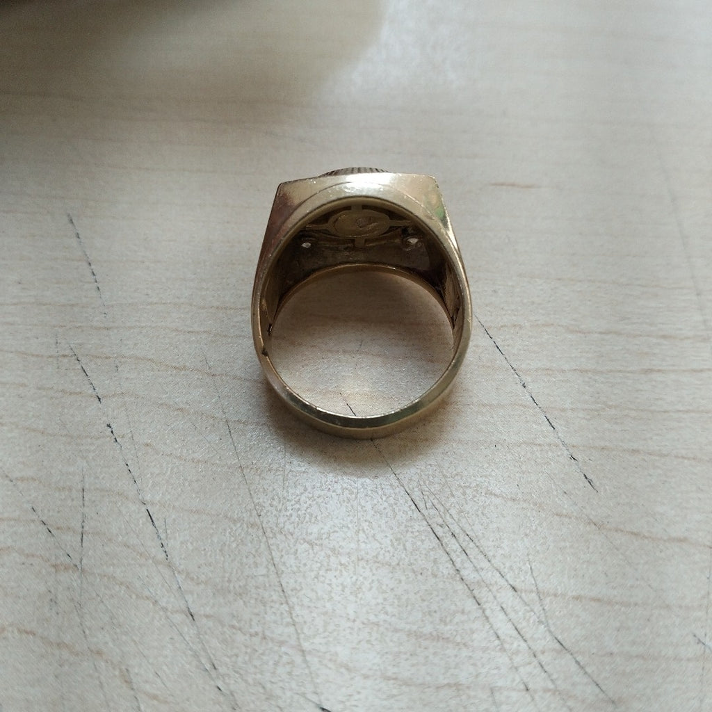 ANILLO ORO 10 K 13.3 GRMS (SEMINUEVO)