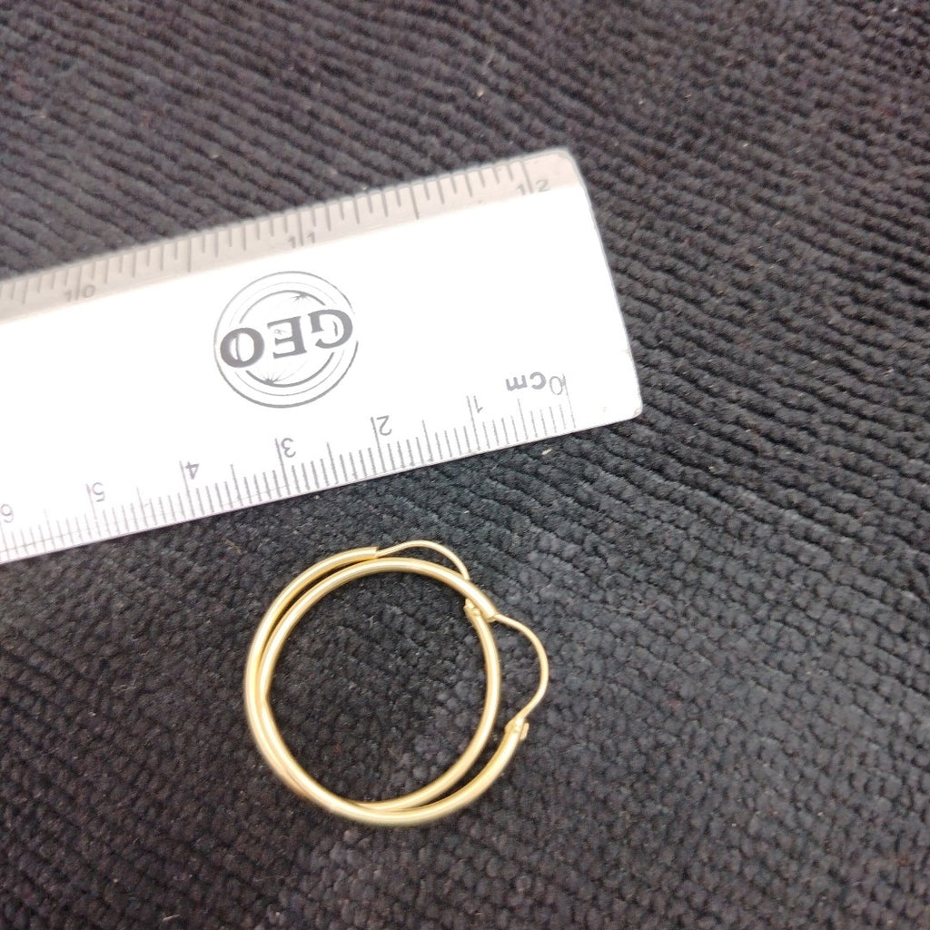ARRACADAS PAR ORO 14 K 1 GRMS (SEMINUEVO)