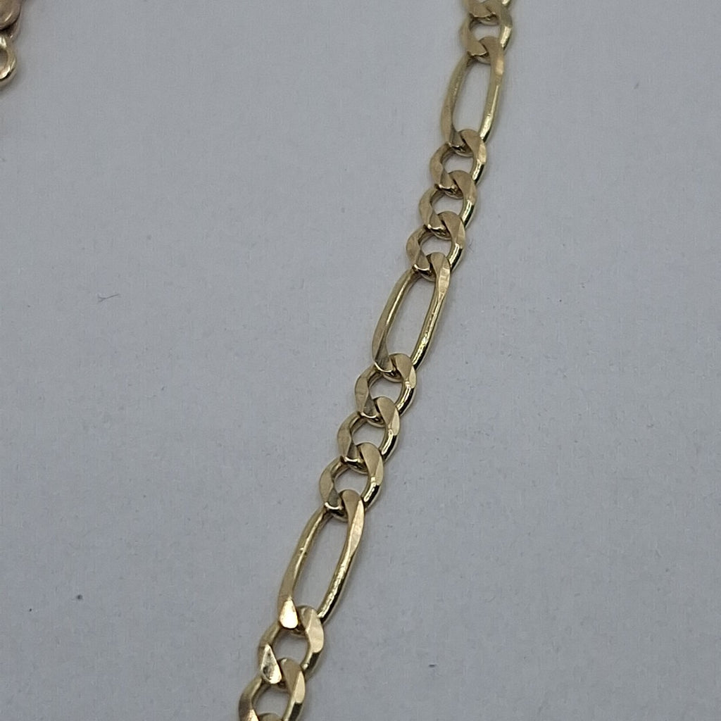 PULSERAS TEJIDO 3X1 ORO 14K 18 CM 2.9 GR (NUEVO)