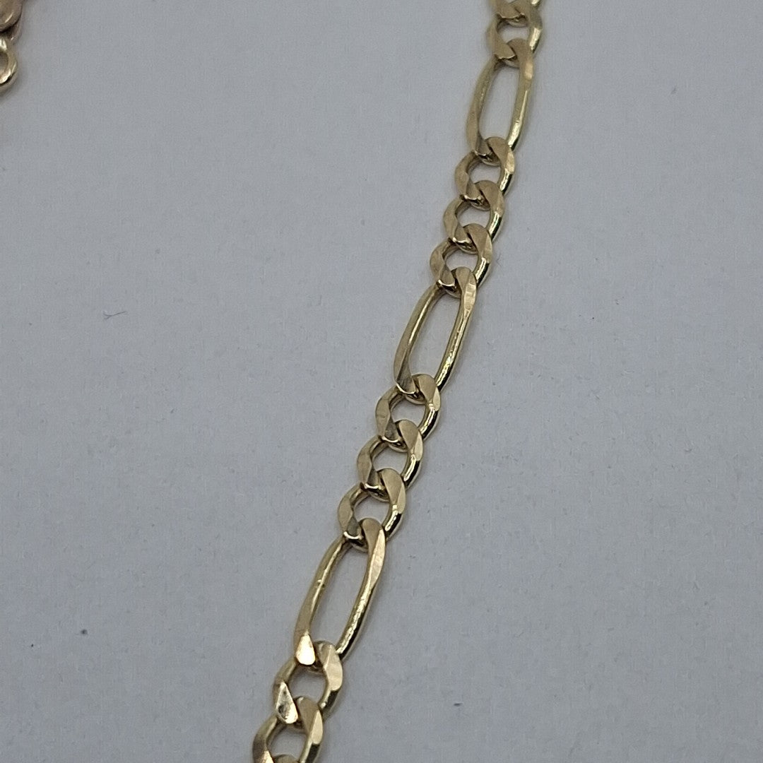 PULSERAS TEJIDO 3X1 ORO 14K 18 CM 2.9 GR (NUEVO)