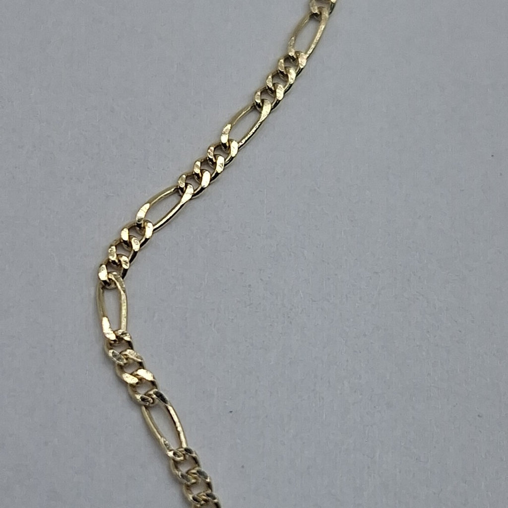 CADENAS TEJIDO 3X1 ORO 14K 55 CM 2.6 GR (NUEVO)