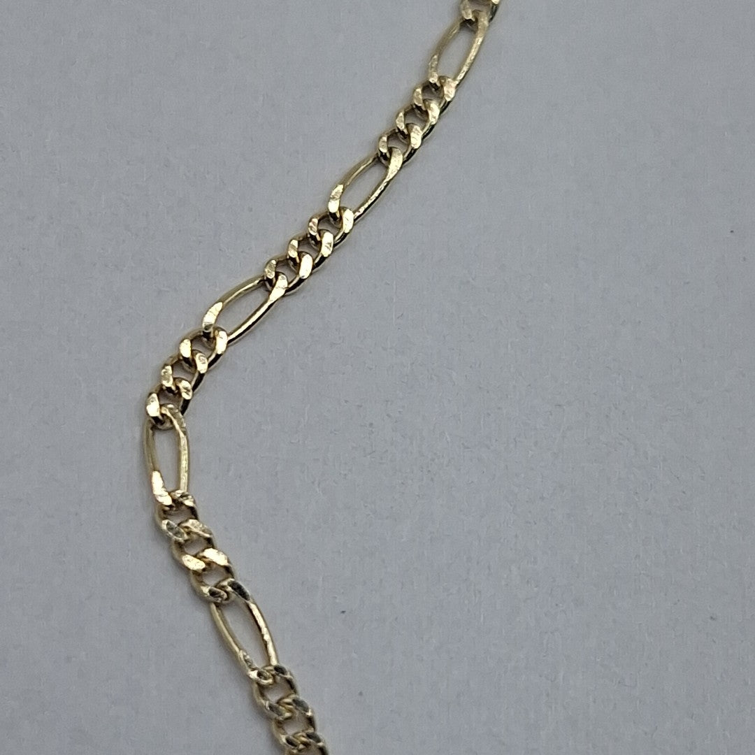 CADENAS TEJIDO 3X1 ORO 14K 55 CM 2.6 GR (NUEVO)