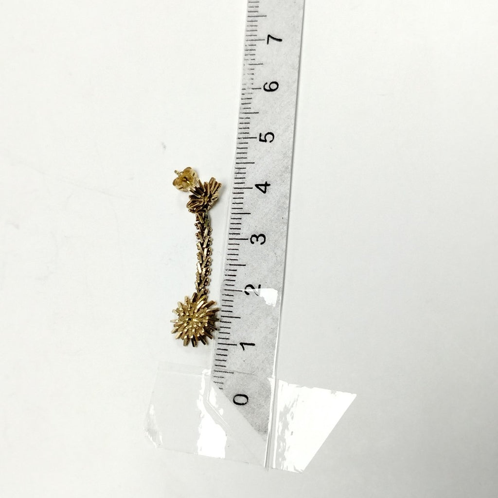 BROQUELES PAR ORO 14 K 3.7 GRMS (SEMINUEVO)