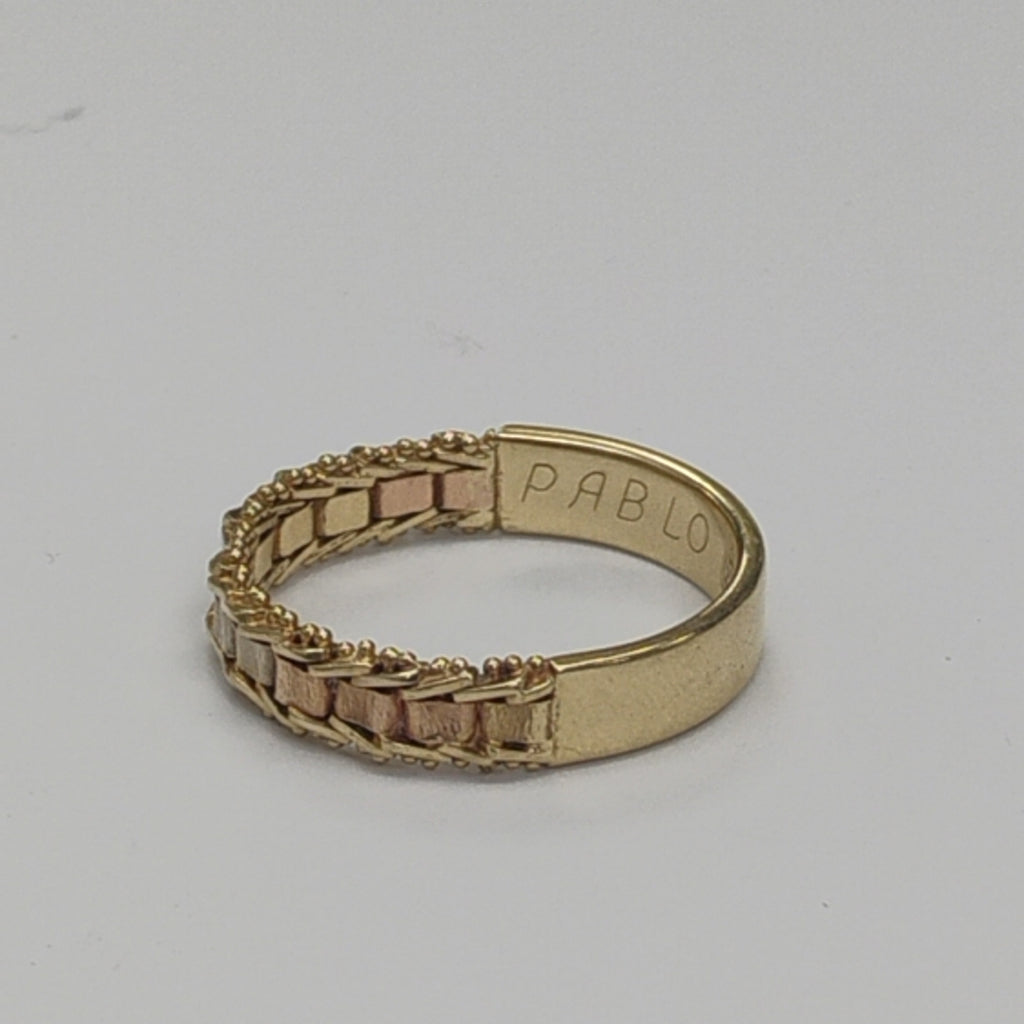 ARGOLLA ORO 14 K 3.5 GRMS (SEMINUEVO)