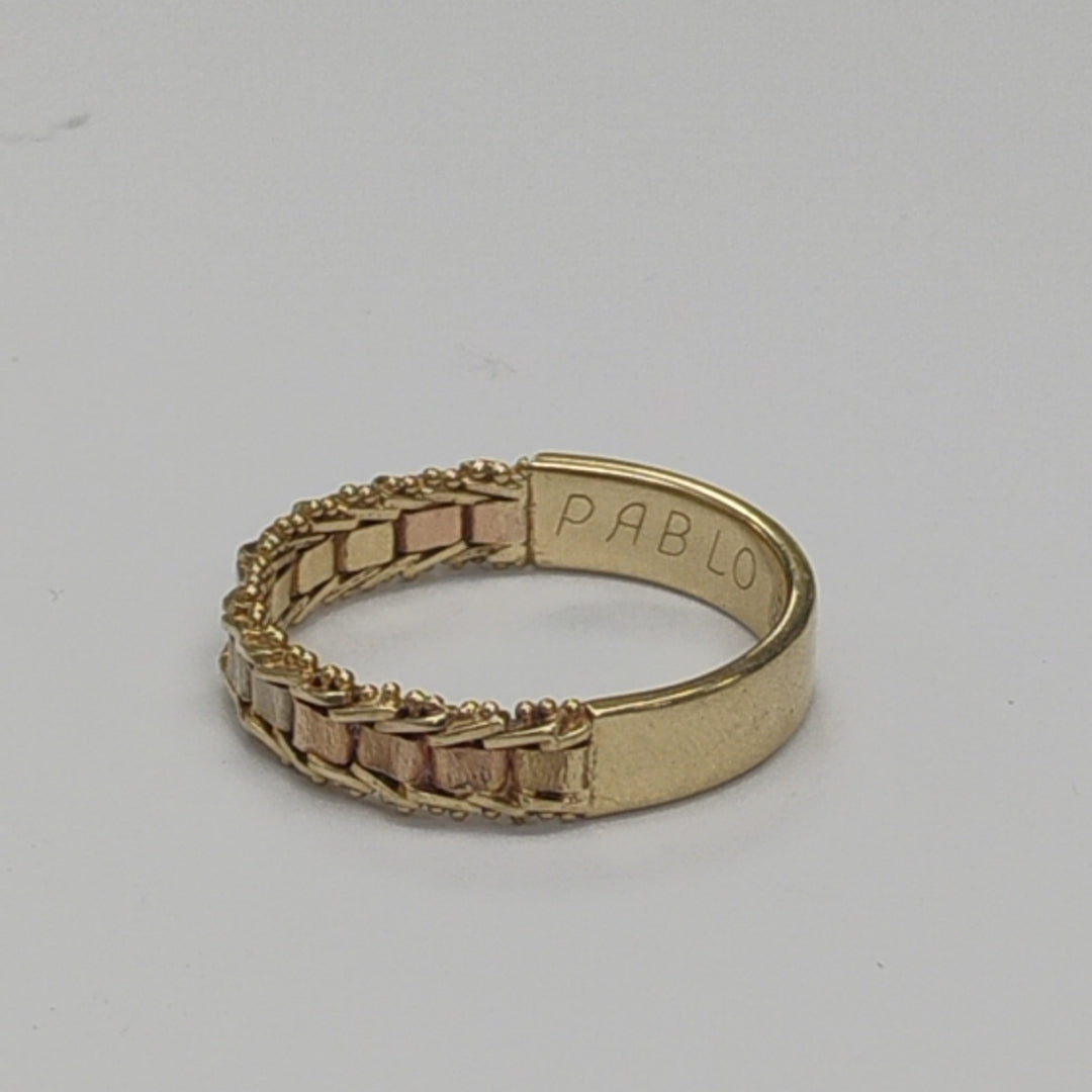 ARGOLLA ORO 14 K 3.5 GRMS (SEMINUEVO)