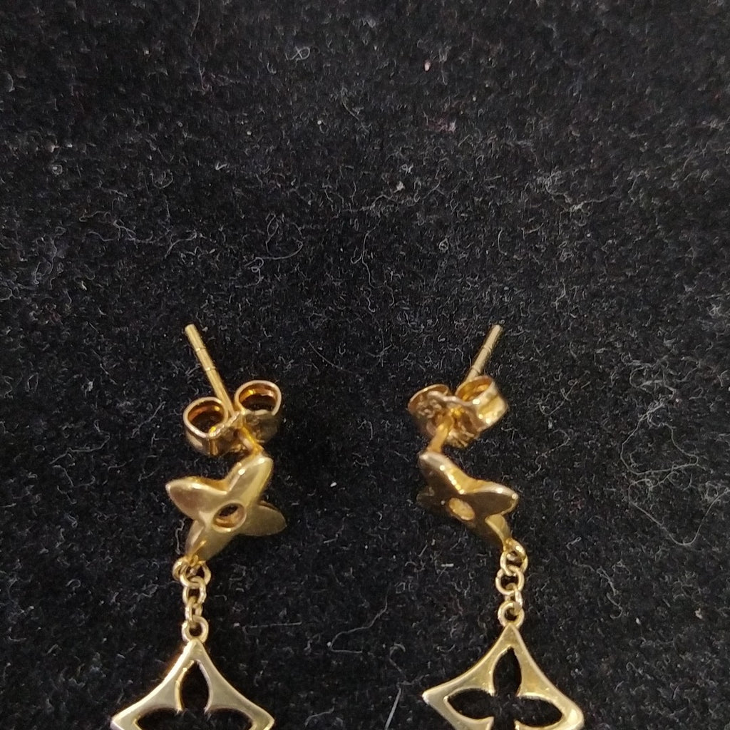 ARETES PAR ORO 14 K 2.5 GRMS (SEMINUEVO)
