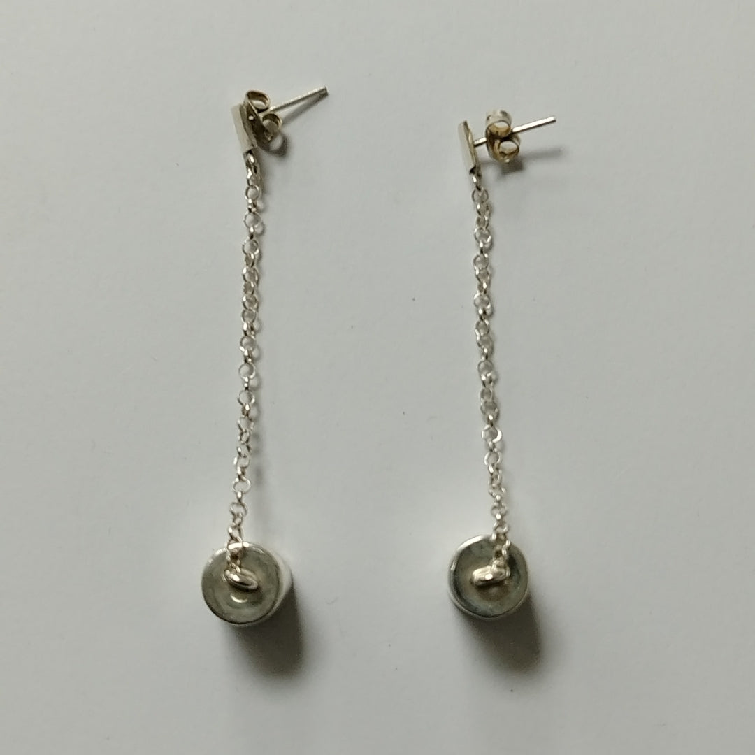 BROQUELES PAR PLATA 4.7 GRMS (SEMINUEVO)