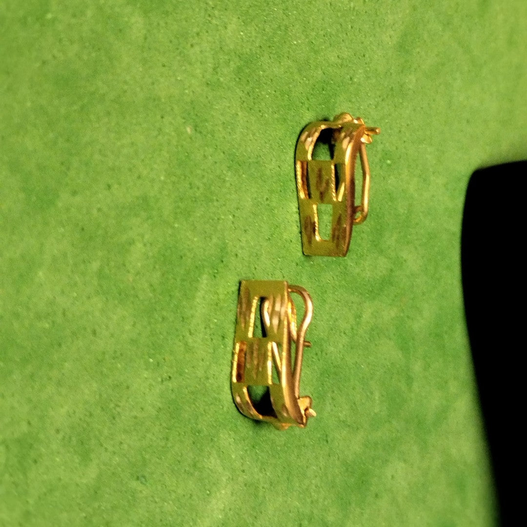 ARETES PAR ORO 10 K 1,90 GRMS (SEMINUEVO)